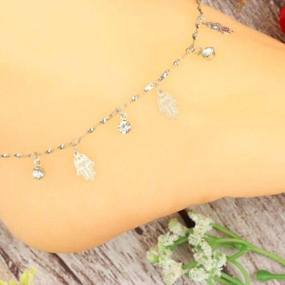 "Dainty Anklet for Women – Elegant Everyday Jewelry & Perfect Gift | MLCRC1289 - Picture 5 of 10